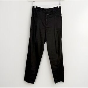 Closed Pearl Jeans Pants Trousers Black Women's Size 29 Linen Blend Italy C91050